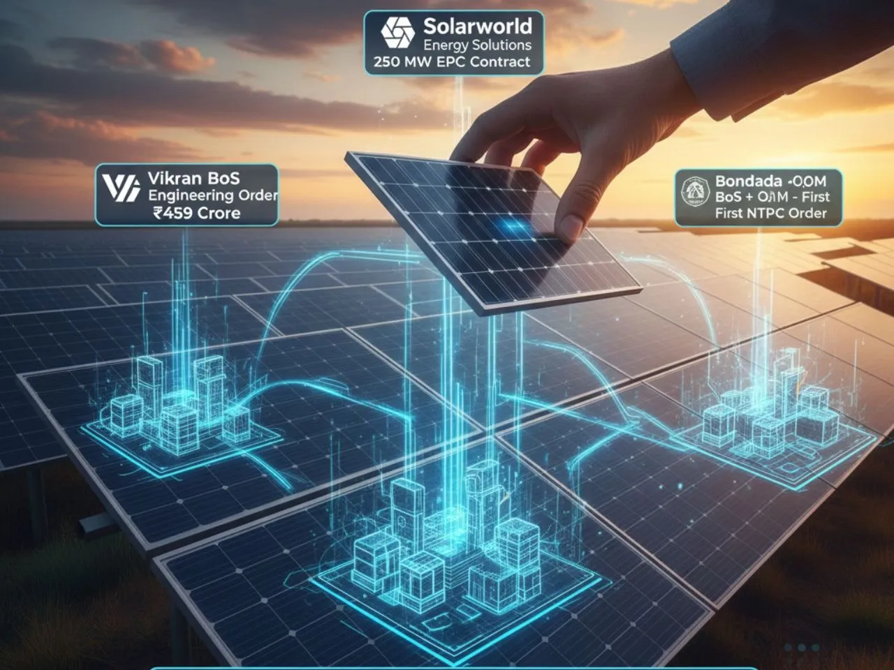 NTPC Awards Major Solar EPC Contracts Ahead of Year-End