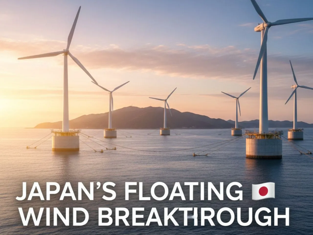 Japan Launches Its First Commercial Floating Offshore Wind Farm at Goto