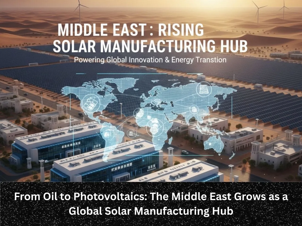 From Oil to Photovoltaics The Middle East Grows as a Global Solar Manufacturing Hub