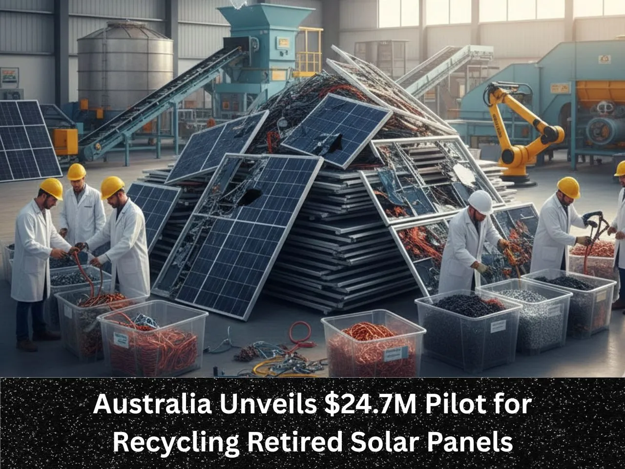 Australia Unveils $24.7M Pilot for Recycling Retired Solar Panels