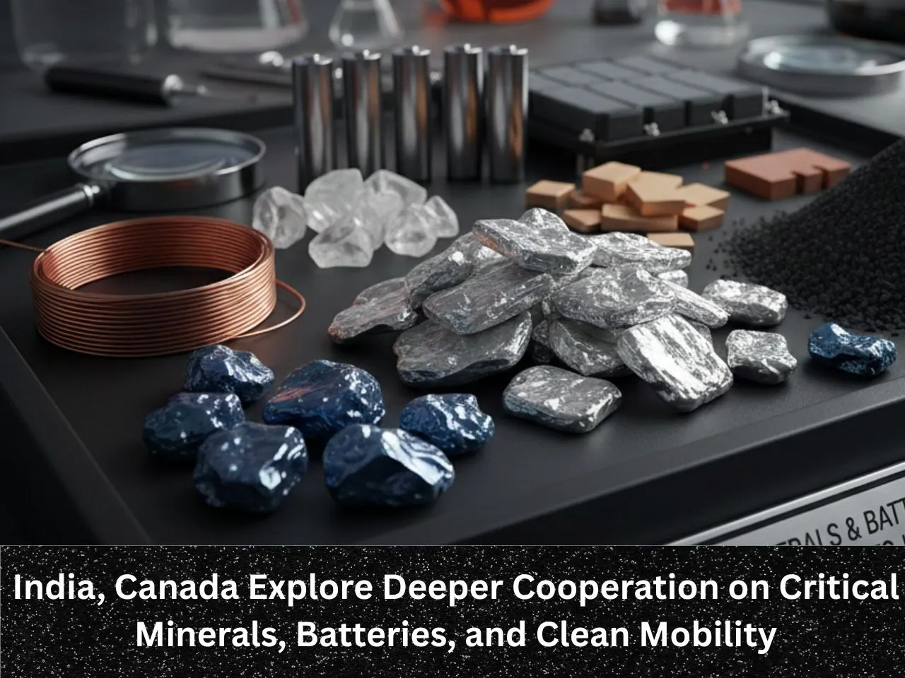 India, Canada Explore Deeper Cooperation on Critical Minerals, Batteries, and Clean Mobility