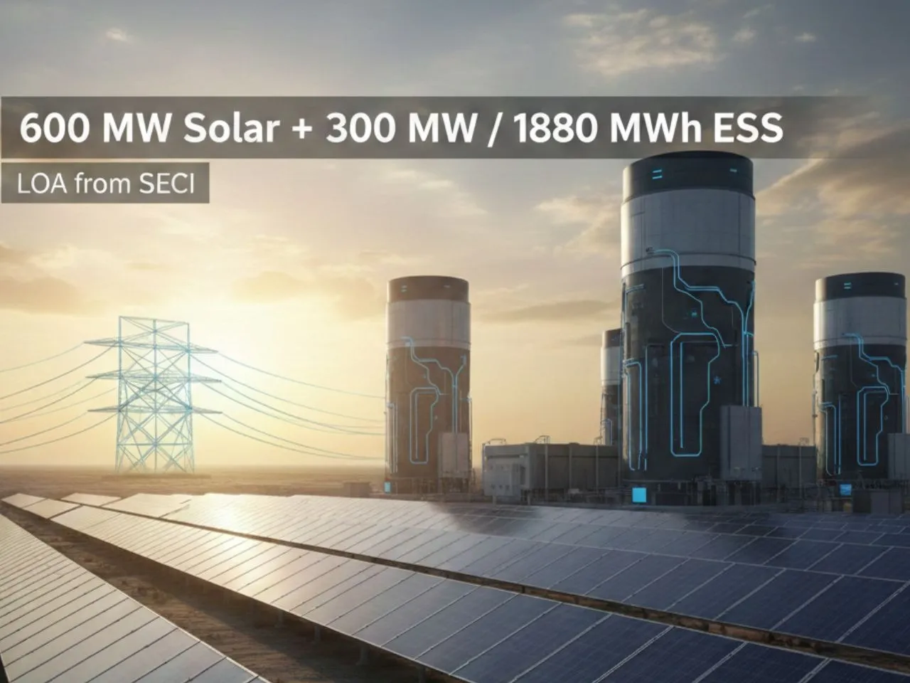 NLC India Renewables Wins SECI Letter of Award for 600 MW Solar Project with Energy