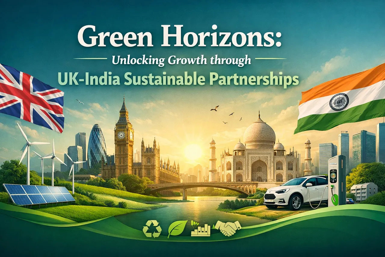 Green Horizons Unlocking Growth through UK India Sustainable Partnerships