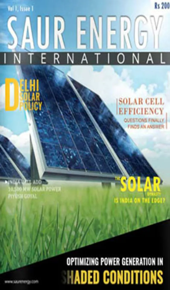 Saur Energy International May 2016