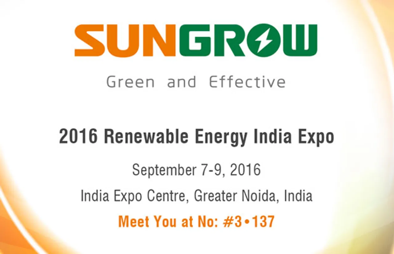 Sungrow to release new inverters at Renewable Energy India Expo (REI Expo)