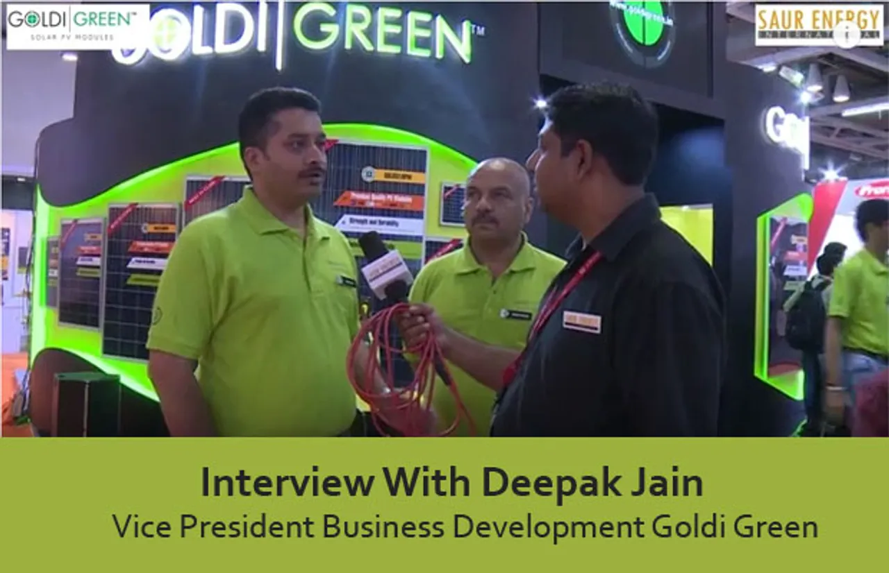 Interview With Deepak Jain Vice President Business Development Goldi Green