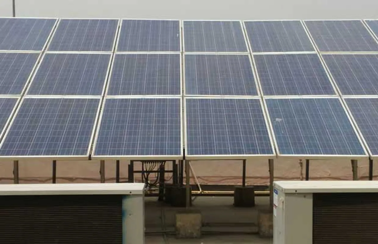 solar project for Delhi Metro Rail