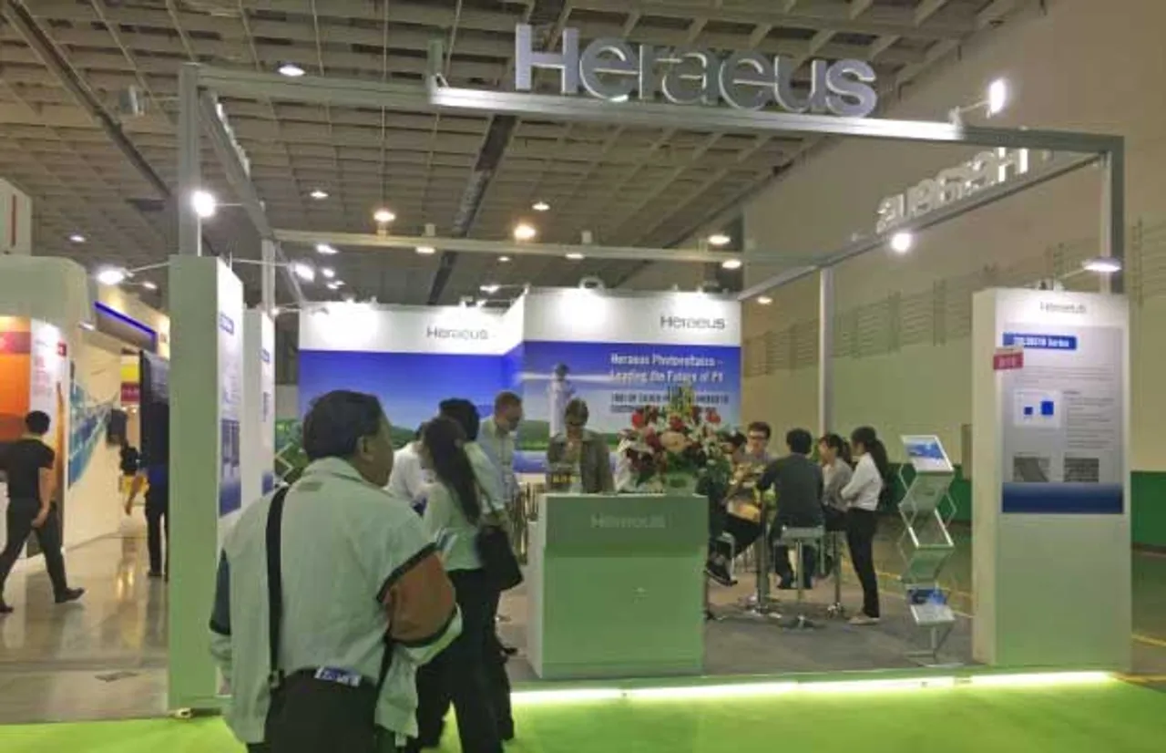 Heraeus Introduces New Front-side Silver Paste at PV Taiwan International Photovoltaic Exhibition