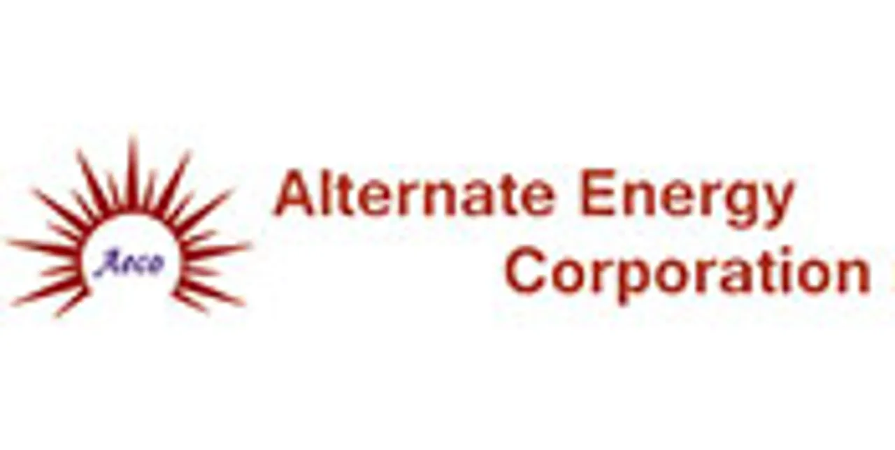 ALTERNATE ENERGY CORPORATION