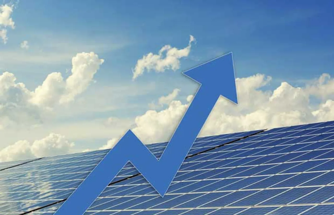 solar energy on the up