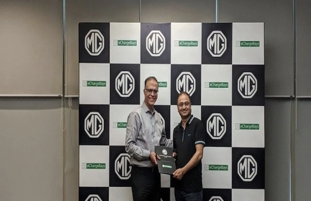 MG Motor eChargeBays EV Charging