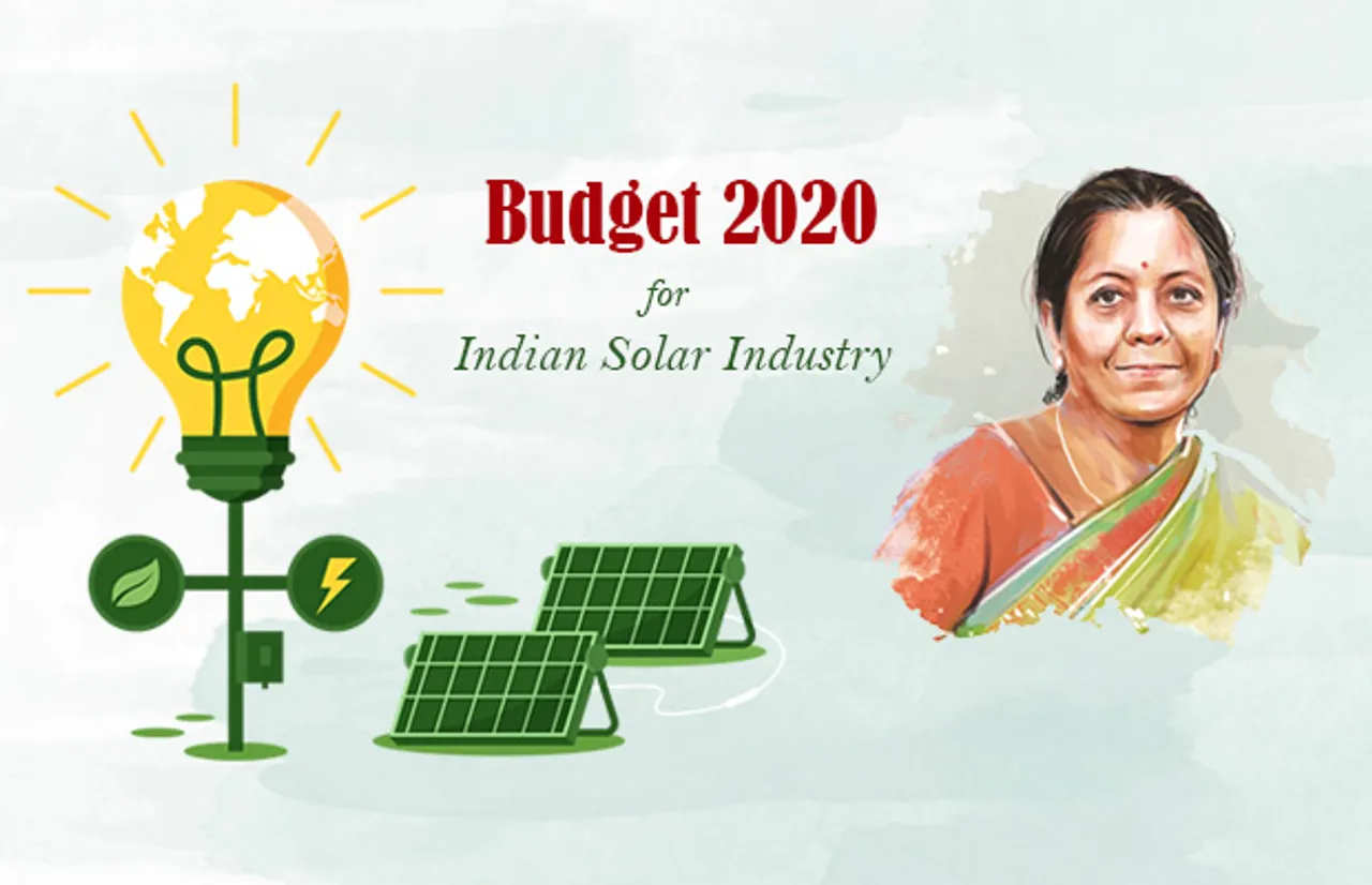budget for Indian Solar Industry