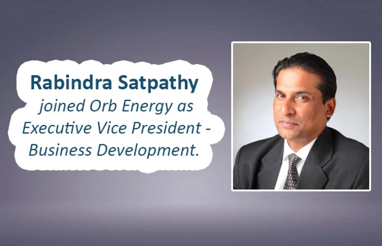 Orb Energy Hires Rabindra Satpathy
