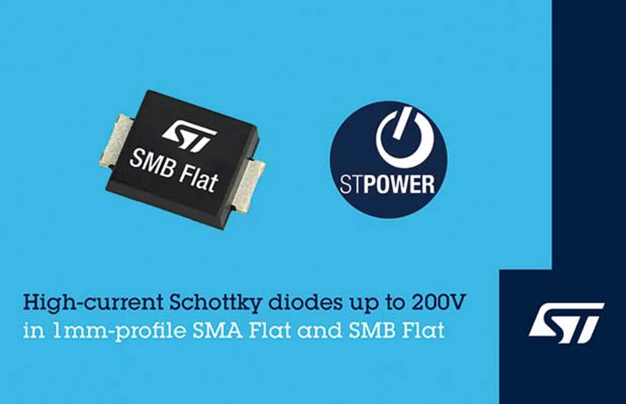st low profile sm schottky diodes