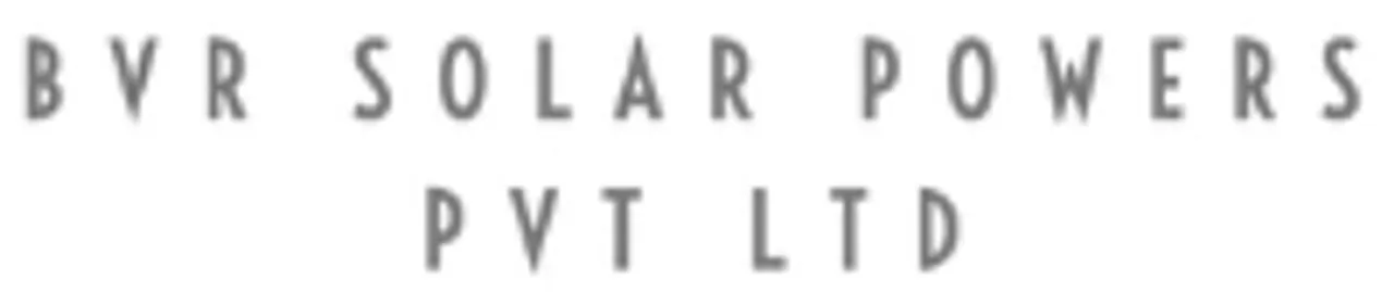 BVR Solar Powers Pvt. Ltd.