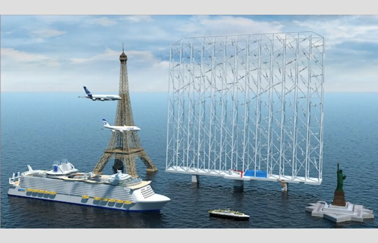 Norway's Wind Catching Systems Unveils 1000 ft Tall Multi-turbine Floater