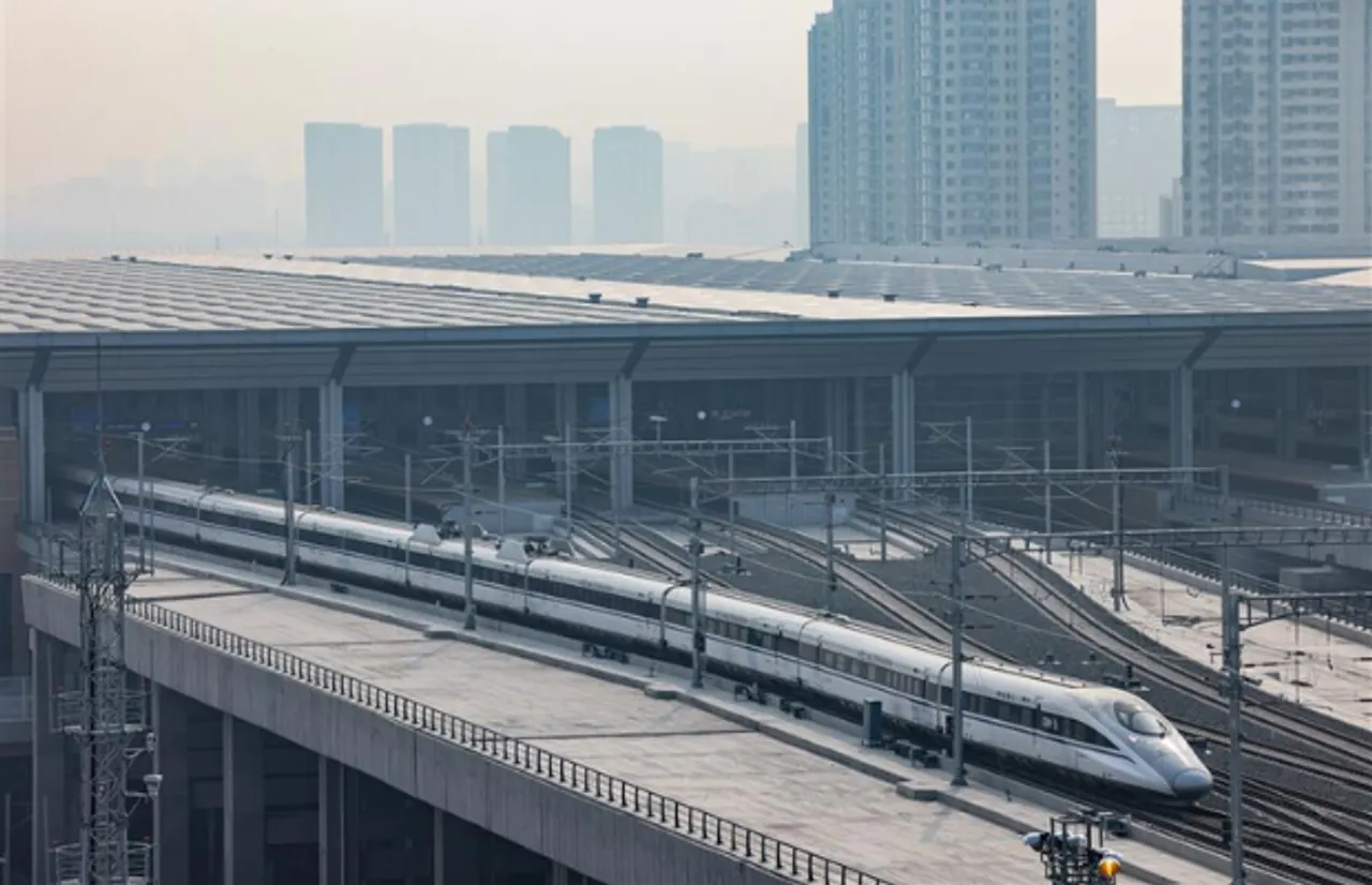 JA Solar Asia's Largest Passenger Railway Hub