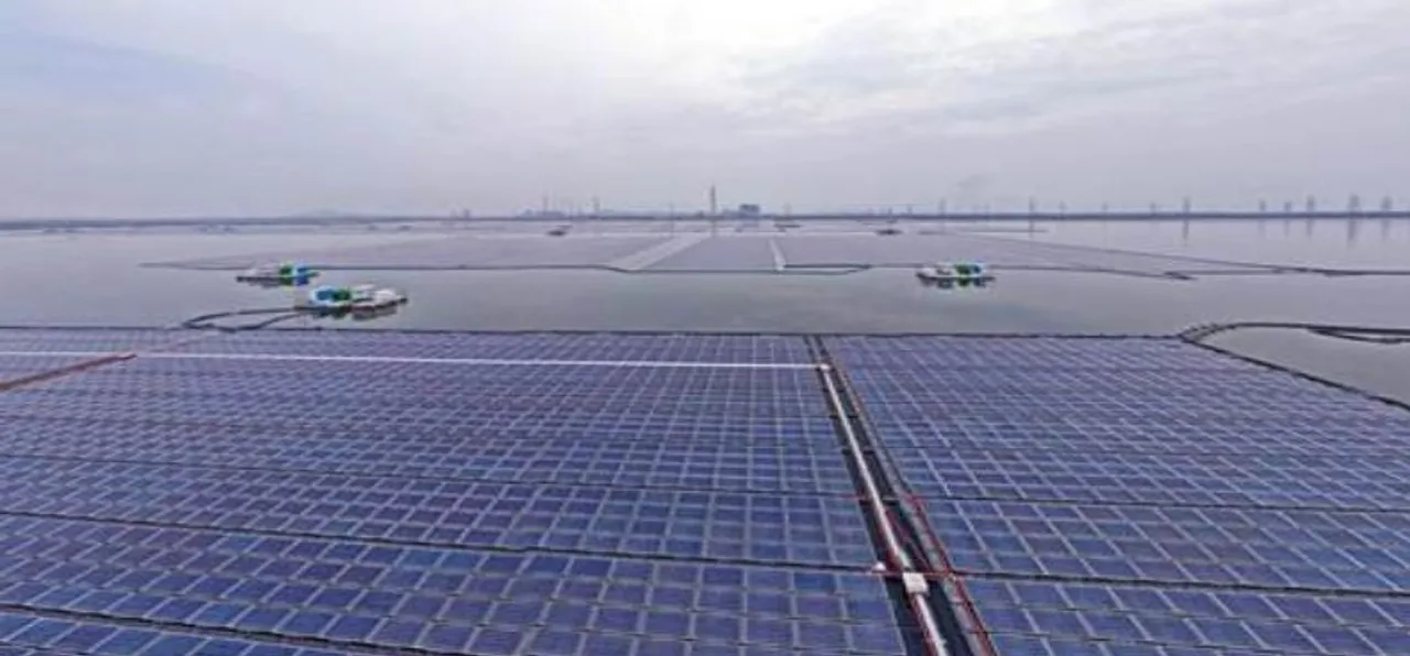 ramagundam 100 MW floating solar