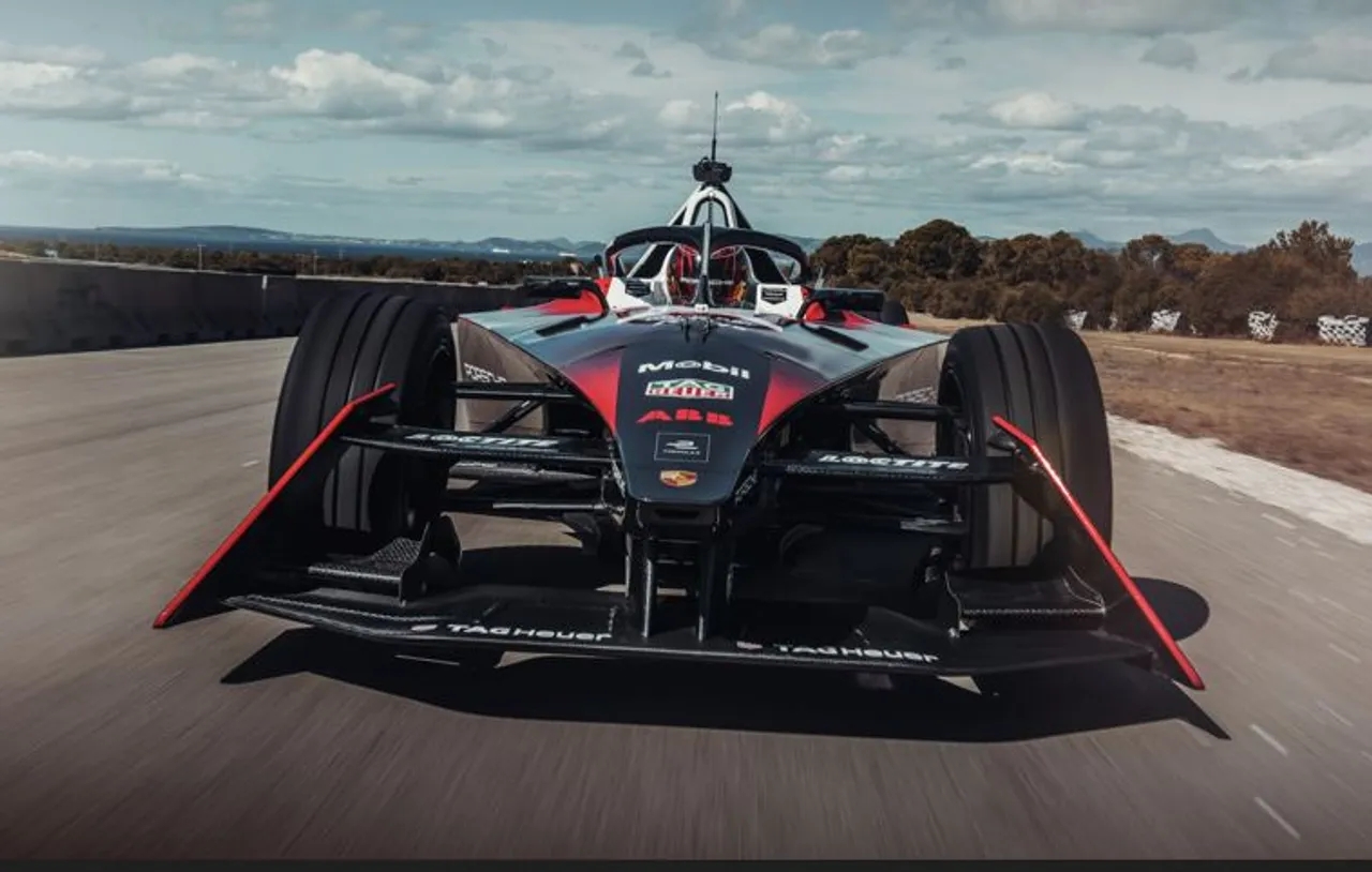 Formula E car