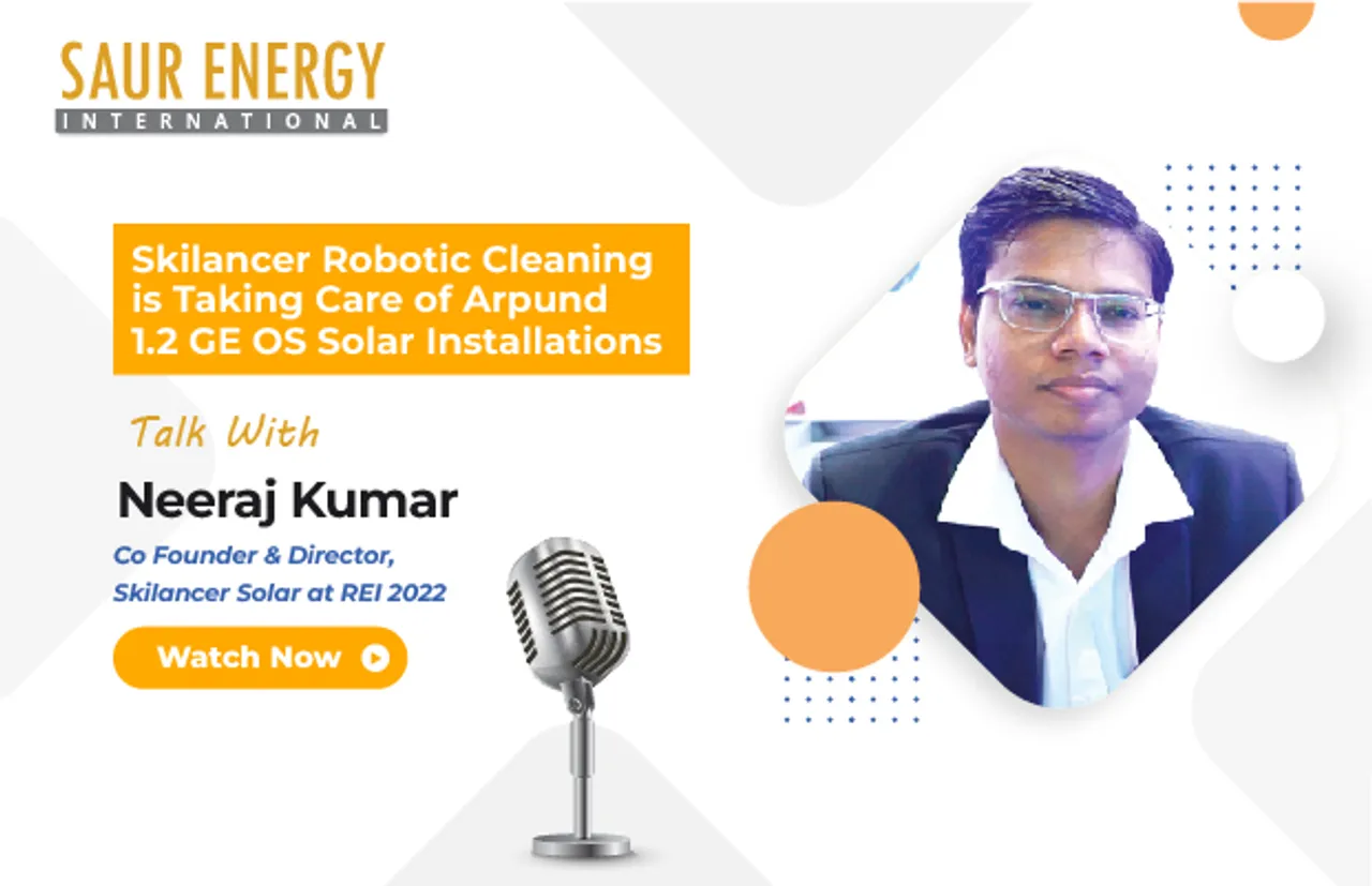 Neeraj Kumar, Co Founder & Director, Skilancer Solar
