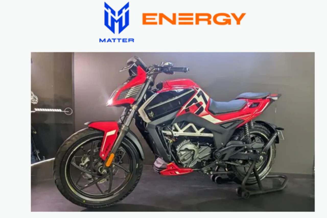 Matter Energy Unveils Geared Electric Motorcycle