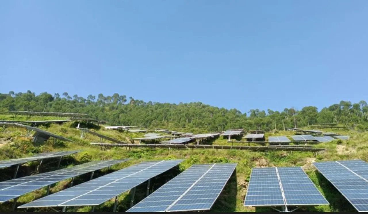 5 MW Solar plant in Uttarkashi