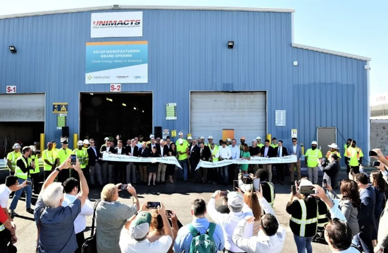 Unimacts starts Vegas plant for supplies to Nextracker