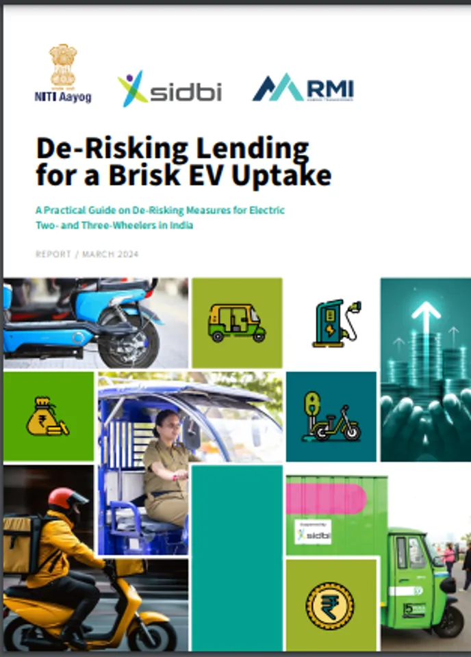 RMI Release Report On Mitigating Fianacial Risks In EV Lending For EVs