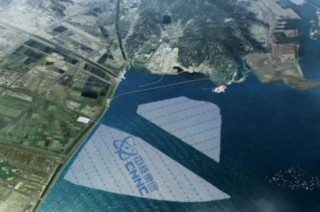 China's largest Offshore Solar Plant