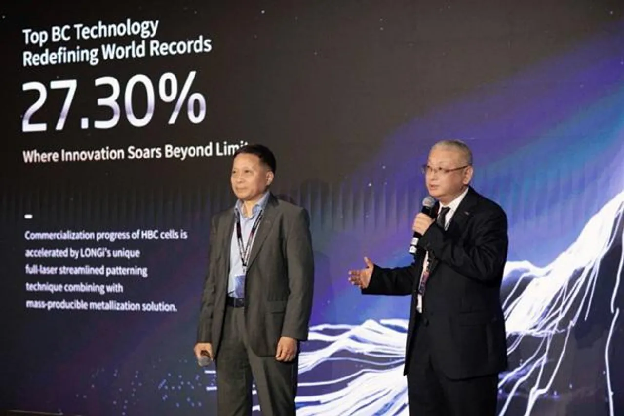 LONGi Sets New Record In Silicon Solar Cell Efficiency