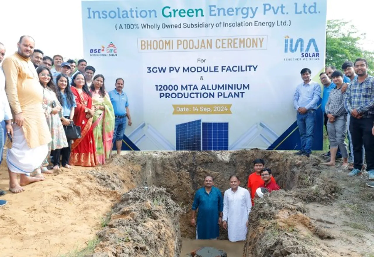 Insolation Enery (INA Solar) breaks ground on new 3 GW capacity expansion in Jaipur