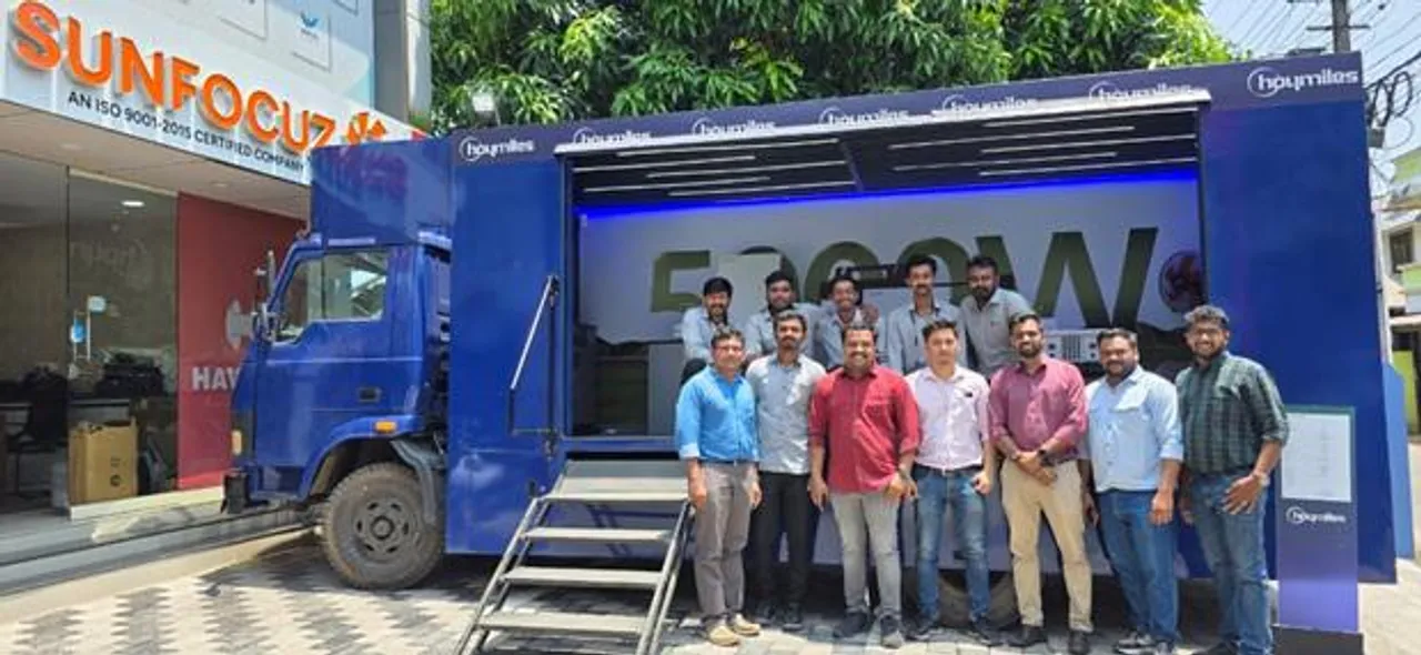Hoymiles Extends Its Truck Roadshows In South India