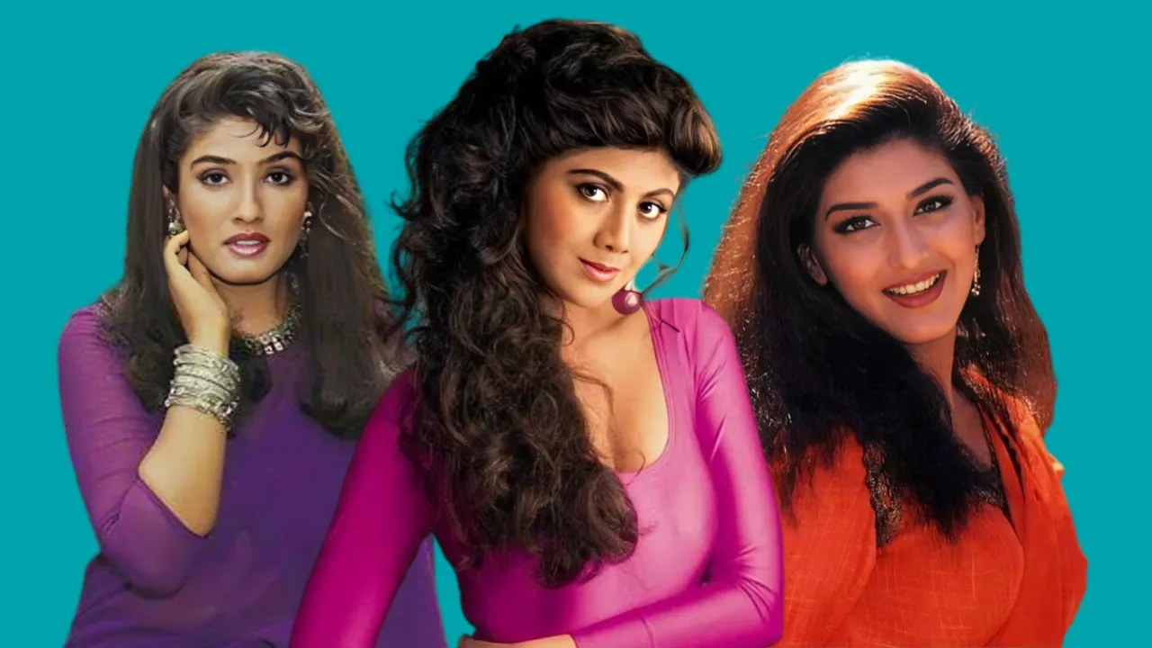 raveena shilpa sonali