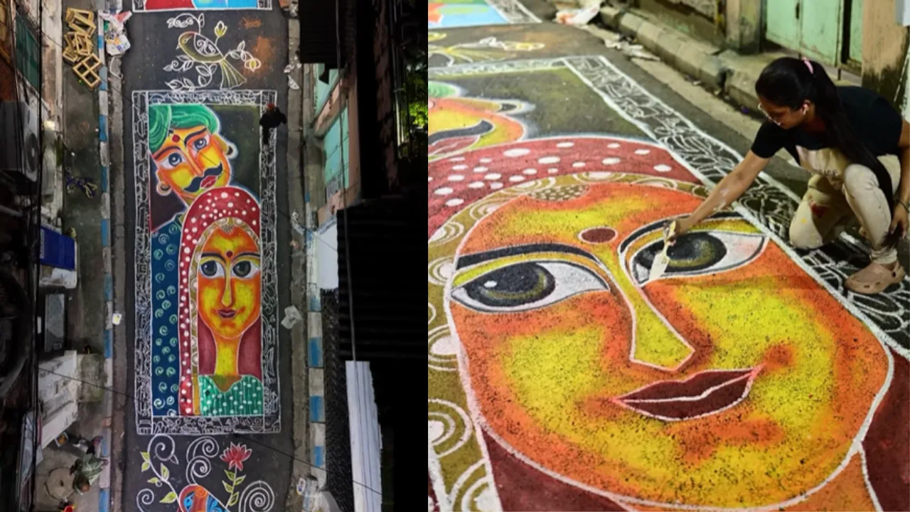 alpona kolkata