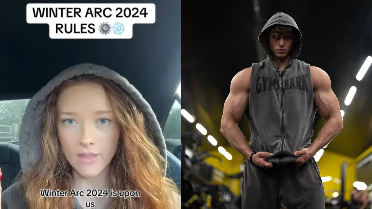 Winter arc challenge by Gymshark and The US Sun