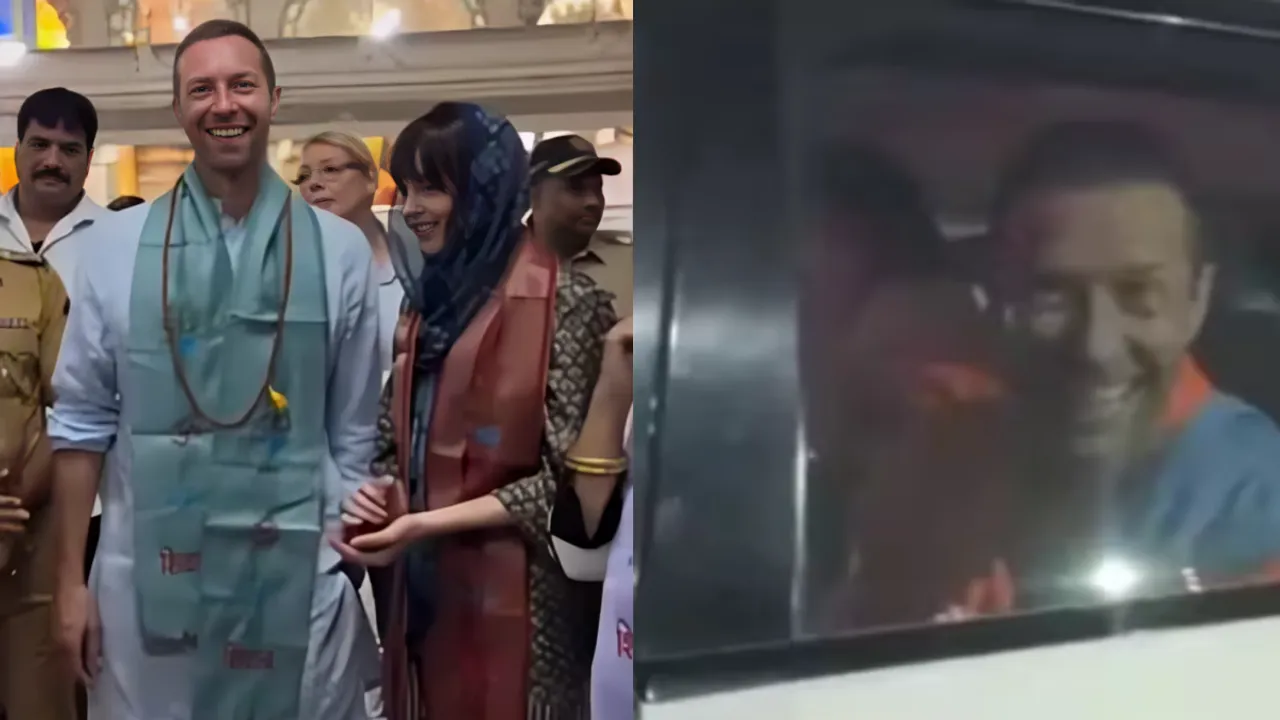 chris and dakota in prayagraj 