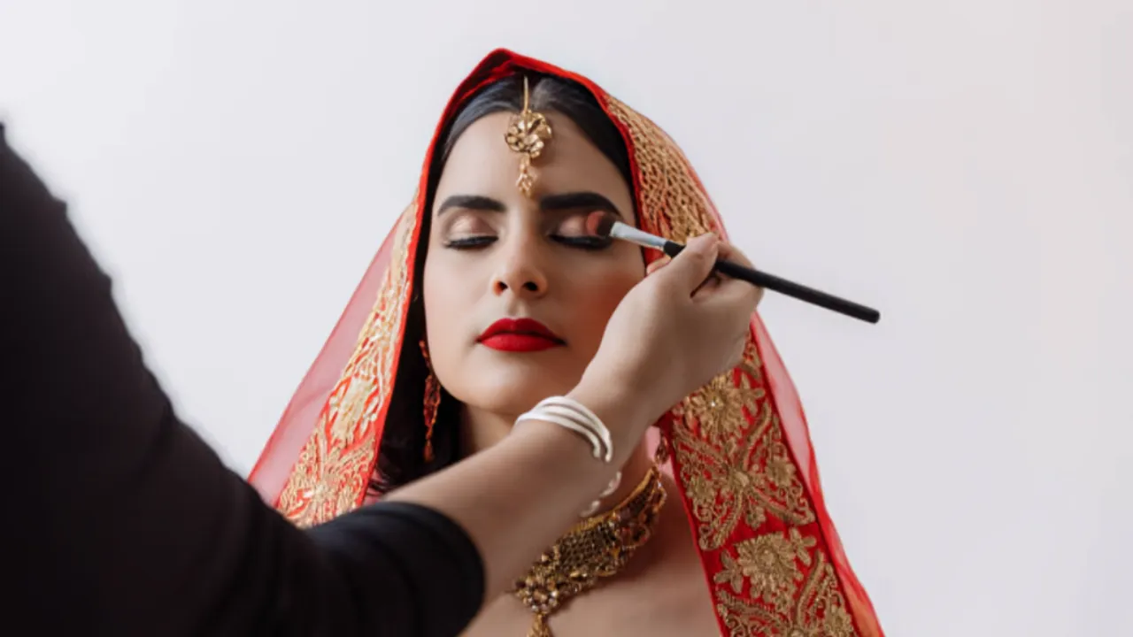 bridal makeup skincare accessories get ready dress indian women