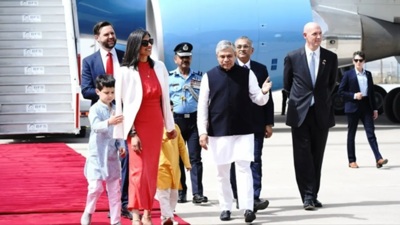 JD Vance India Trip