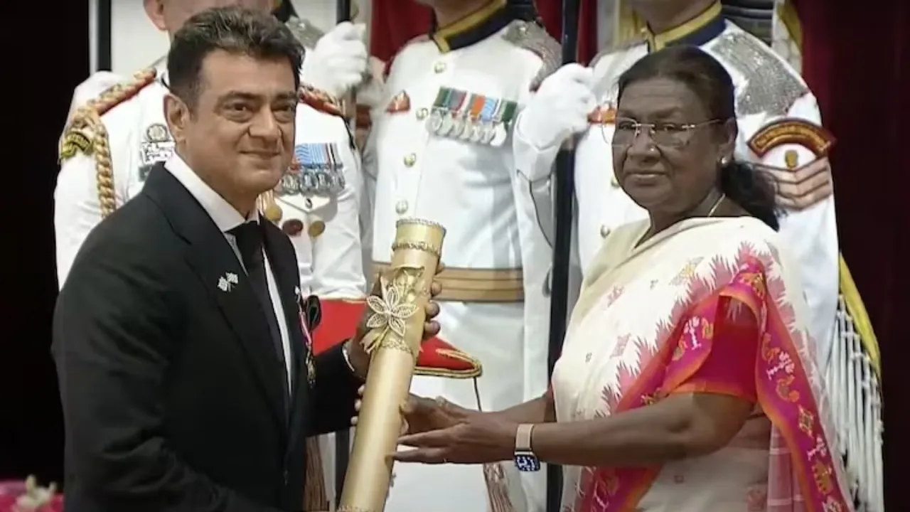 Padma Bhushan Winners Receive Honour from President Murmu
