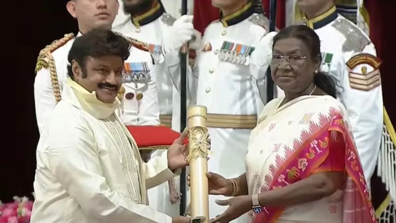 Padma Bhushan Winners Receive Honour from President Murmu