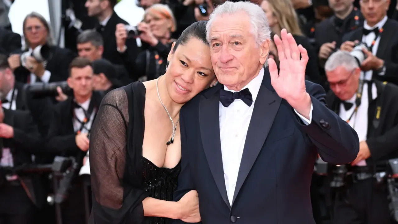 Robert De Niro and Tiffany Chen (Credit: Dominique Charriau/WireImage)