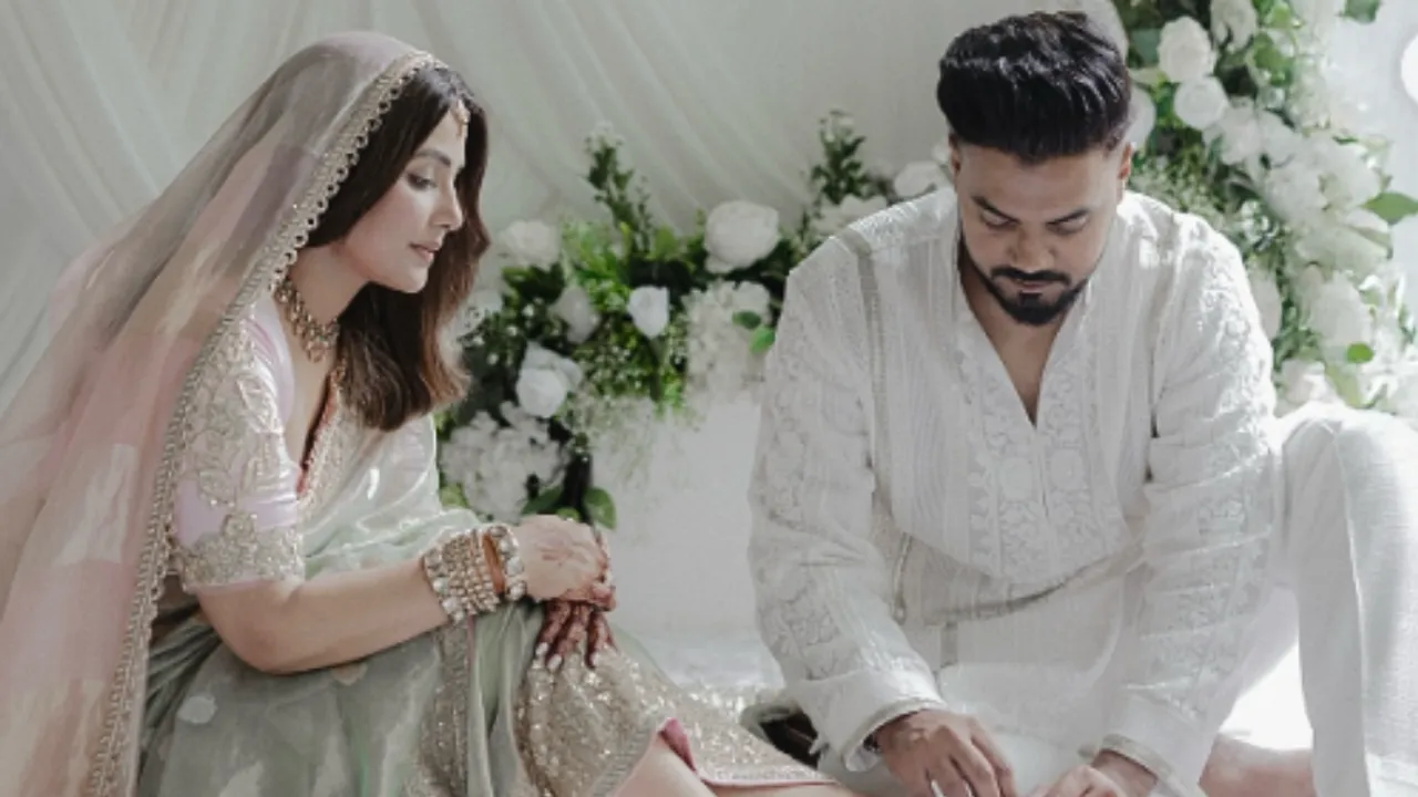 hina khan wedding