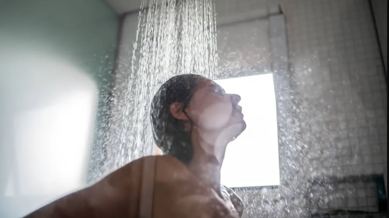 hot shower bath wellness self care