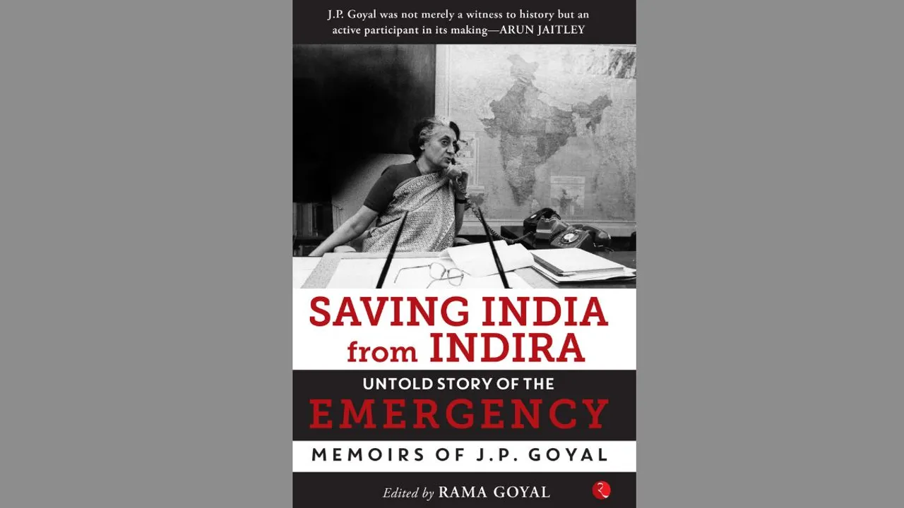 JP Goyal Saving India from Indira