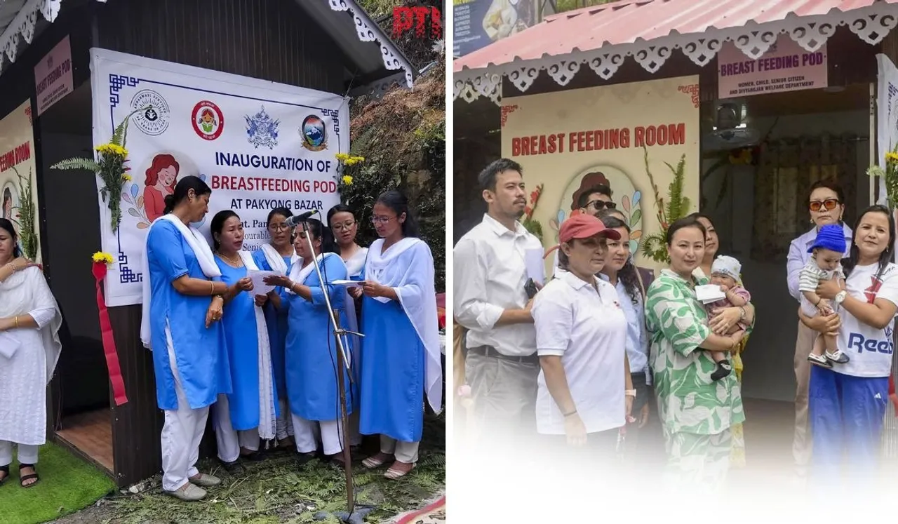 sikkim breastfeeding pod