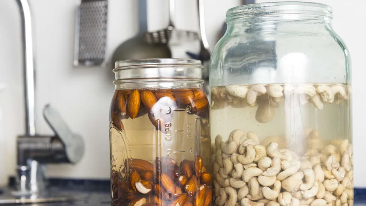 soaked nuts and seeds