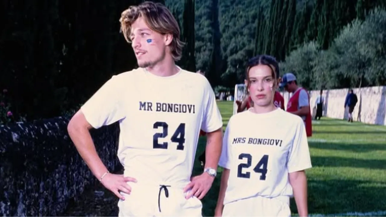 Millie Bobby Brown and Jack Bongiovi
