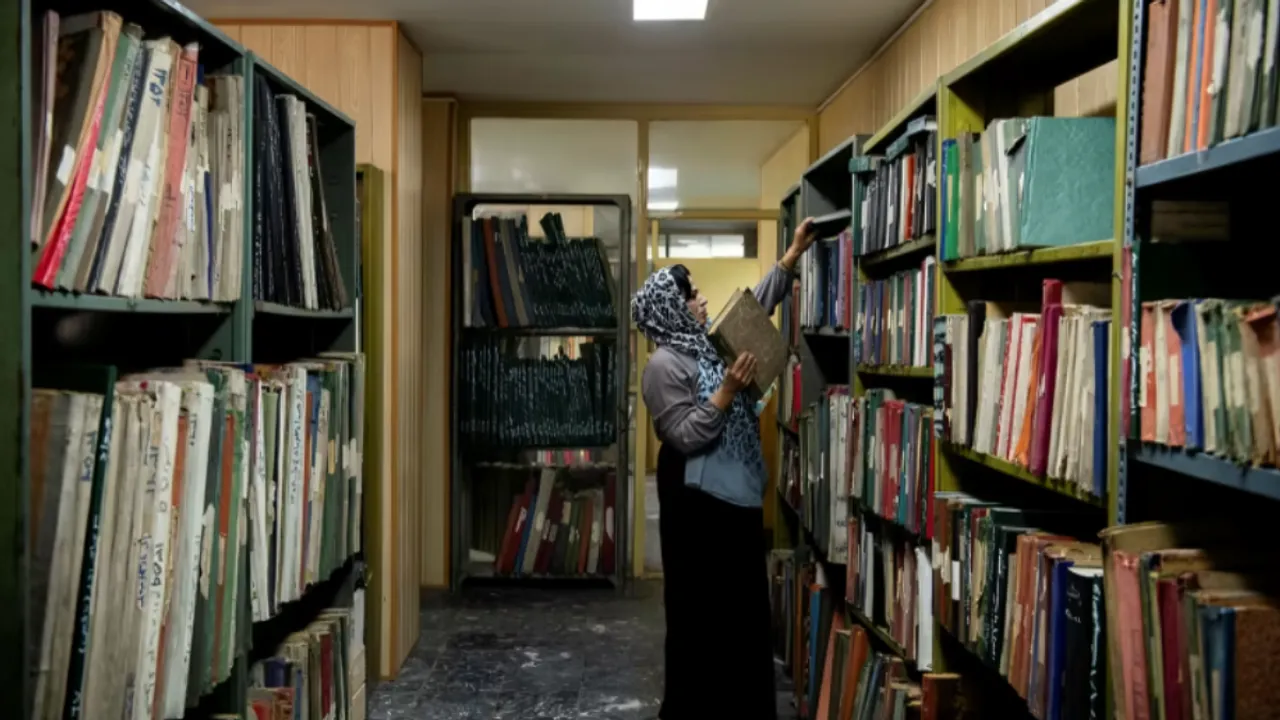 afghan women library books voices female taliban