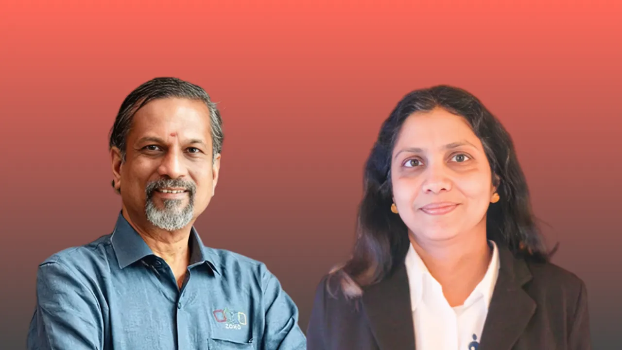 sridhar vembu pramila srinivasan