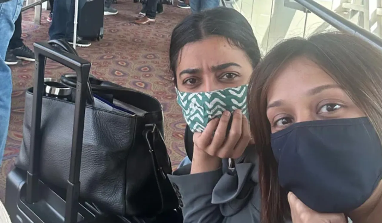 Radhika Apte Locked In Aerobridge For Hours
